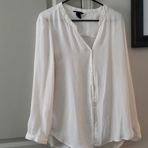 White button down shirt